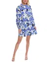 Crosby By Mollie Burch Darby Mini Dress In Blue