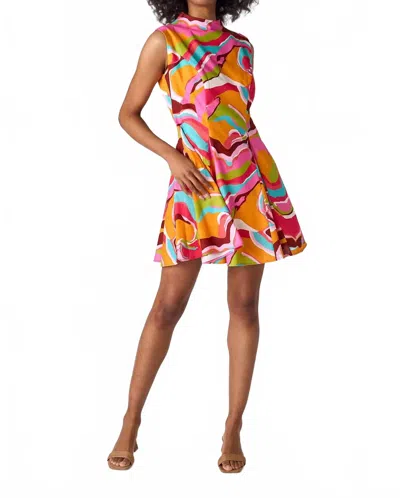 Crosby By Mollie Burch Declan Dress In Daydreamer In Multi