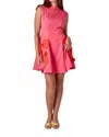 Crosby By Mollie Burch Declan Mini Dress In Wild Rose In Pink