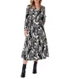 Crosby By Mollie Burch Delphie Dress In Black Leopard In Multi