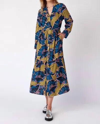 Crosby By Mollie Burch Delphie Dress In Marigold In Gold