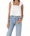 Crosby By Mollie Burch Dudley Tank In White Denim In White