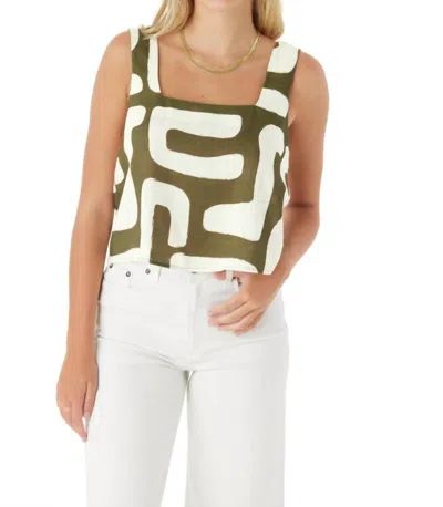 CROSBY BY MOLLIE BURCH DUTTON TANK IN FATIGUE