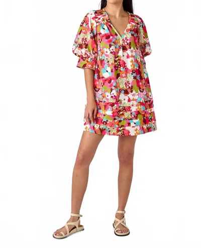 Crosby By Mollie Burch Elaine Dress In Cosmos In Multi