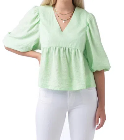 Crosby By Mollie Burch Eleanor Top In Mint