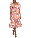 Crosby By Mollie Burch Emerson Midi Dress In Multi