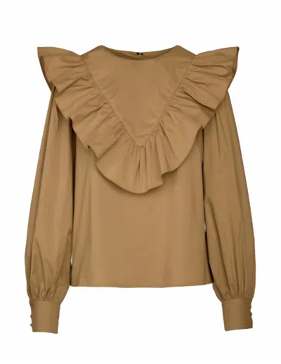 Crosby By Mollie Burch Flint Top In Army In Green