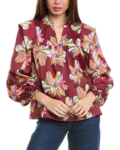 Crosby By Mollie Burch Gaines Top In Red