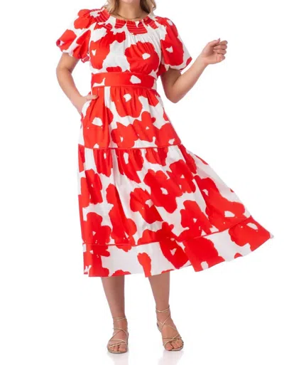 Crosby By Mollie Burch Gen Dress In Poppy