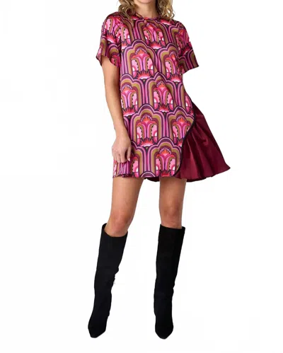 Crosby By Mollie Burch Graham Mini Dress In Gatsby In Purple