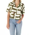 Crosby By Mollie Burch Ida Top In Pave The Way In Green