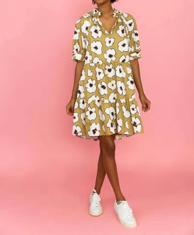 Crosby By Mollie Burch Isabelle Dress In Meadow In Yellow