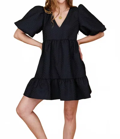 Crosby By Mollie Burch Izzy Dress In Moody Floral In Black
