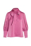 Crosby By Mollie Burch Josephine Blouse In Camellia In Multi