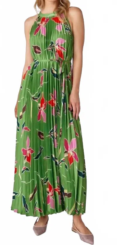 Crosby By Mollie Burch June Dress In Afrian Lilly In Green