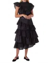 Crosby By Mollie Burch Kitt Skirt In Black In Black