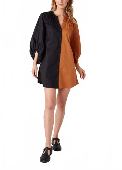 Crosby By Mollie Burch Liv Dress In Inca Gold In Multi