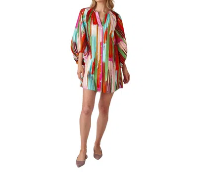 Crosby By Mollie Burch Liv Dress In Vintage Ikat In Multi