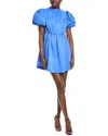 Crosby By Mollie Burch Lola Mini Dress In Blue