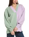 Crosby By Mollie Burch Mac Sweater In Mint Lavender