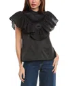Crosby By Mollie Burch Minnie Tank In Black In Black