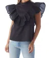 Crosby By Mollie Burch Minnie Tank In Black In Black