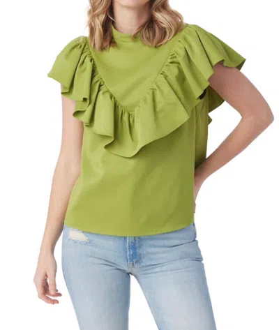 Crosby By Mollie Burch Minnie Top In Tini Time In Green
