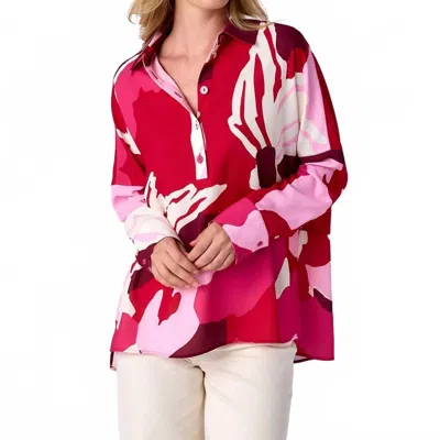 Crosby By Mollie Burch Moira Top In Lillium In Multi