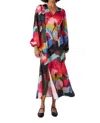 Crosby By Mollie Burch Ophelia Dress In Painted Floral In Multi