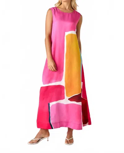 Crosby By Mollie Burch Owens Maxi Dress In Barragan In Multi