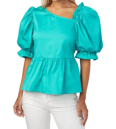 Crosby By Mollie Burch Rooney Top In Damselfly In Blue