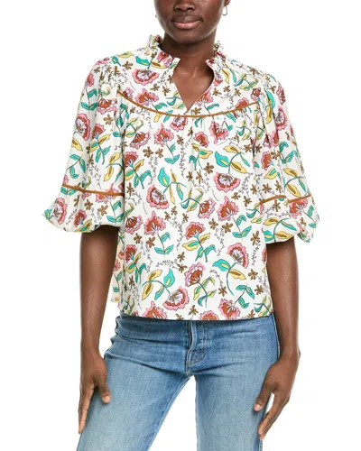 Crosby By Mollie Burch Rosie Top In White