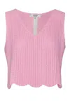 Crosby By Mollie Burch Shiloh Tank In Soft Pink In Pink