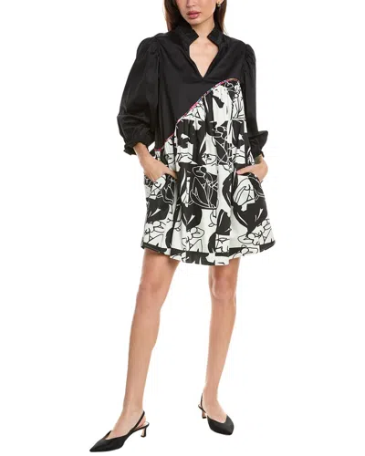 Crosby By Mollie Burch Story Mini Dress In Black