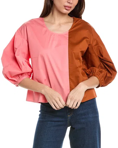 Crosby By Mollie Burch Sully Top In Pink