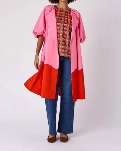 Crosby By Mollie Burch Taryn Coat In Pink In Multi