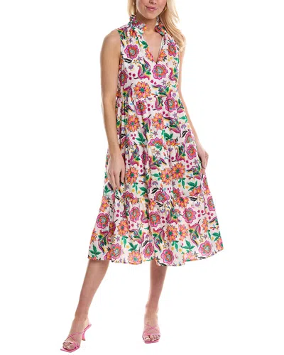 Crosby By Mollie Burch Wesley Midi Dress In Multi