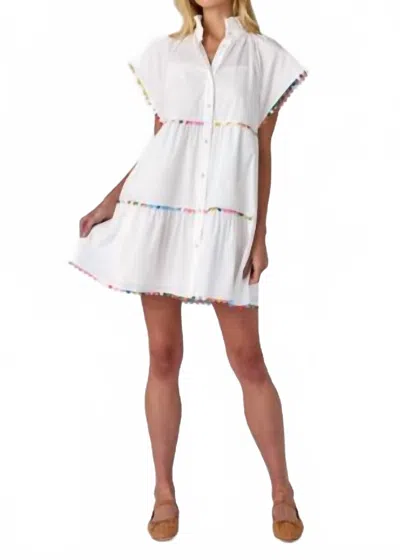 Crosby By Mollie Burch Whitley Mini Dress In Lily In White