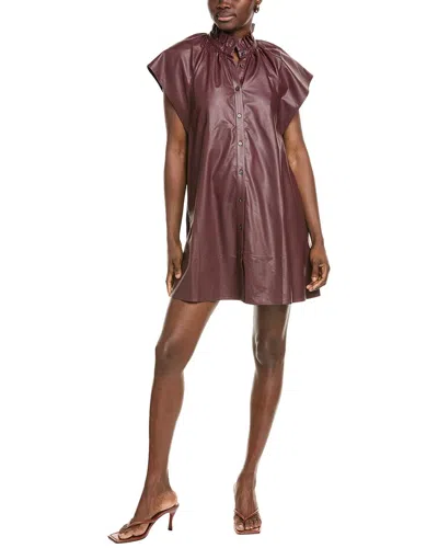 Crosby By Mollie Burch Wilhelmina Mini Dress In Red