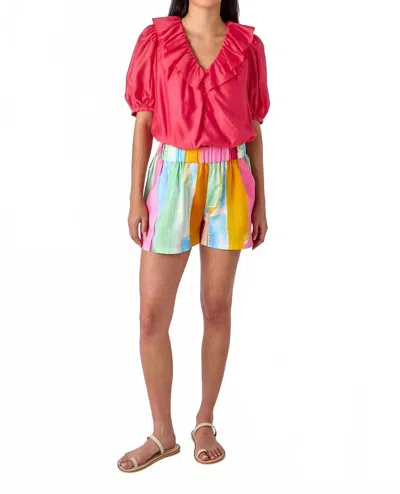 Crosby By Mollie Burch Women's Callan Short In Watercolor In Multi