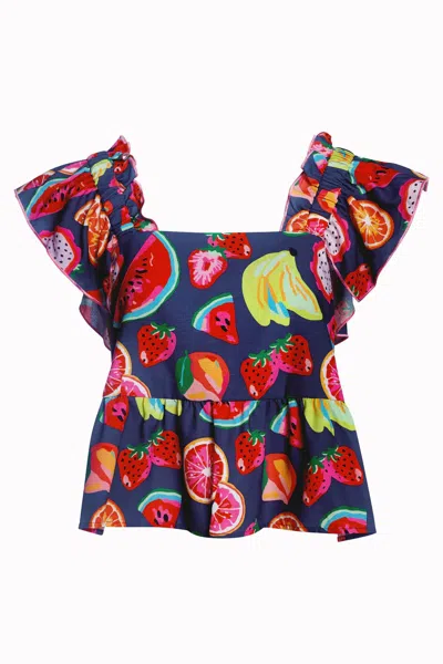 Crosby By Mollie Burch Women's Cata Tank Top In Tutti Frutti