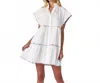 Crosby By Mollie Burch Whitley Mini Dress In Lily In Multi
