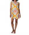 Crosby By Mollie Burch Zaire Mini Dress In Tiles In Multi