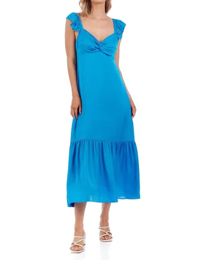 Crosby By Mollie Burch Zofia Dress In Wharf Blue