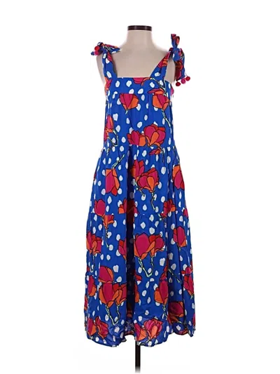 Pre-owned Crosby Casual Dress In Blue