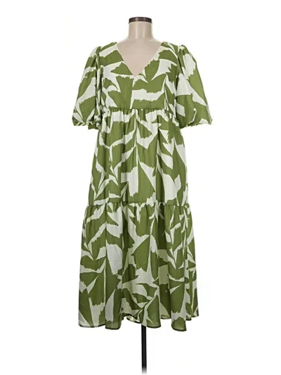 Pre-owned Crosby Casual Dress In Green