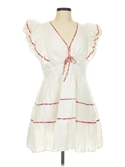 Pre-owned Crosby Casual Dress In White
