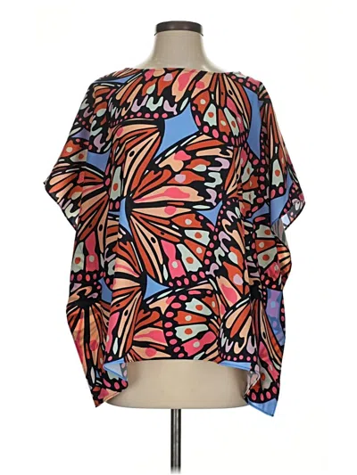 Pre-owned Crosby Kimono In Orange