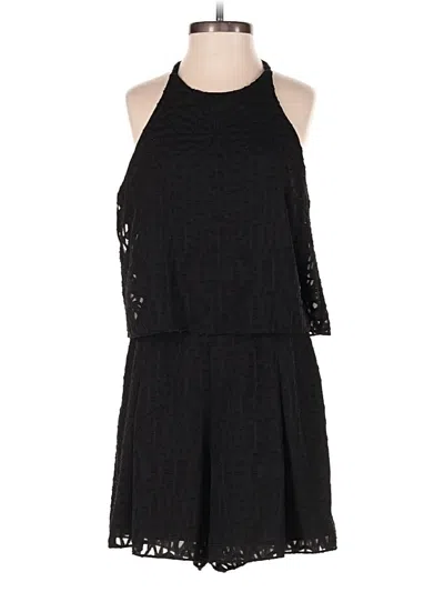 Pre-owned Crosby Romper In Black