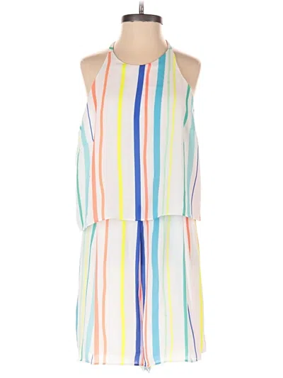 Pre-owned Crosby Romper In White